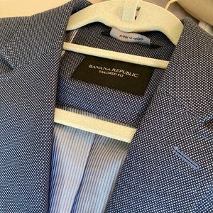 Like New Banana Republic Light Blue Blazer, 40R
